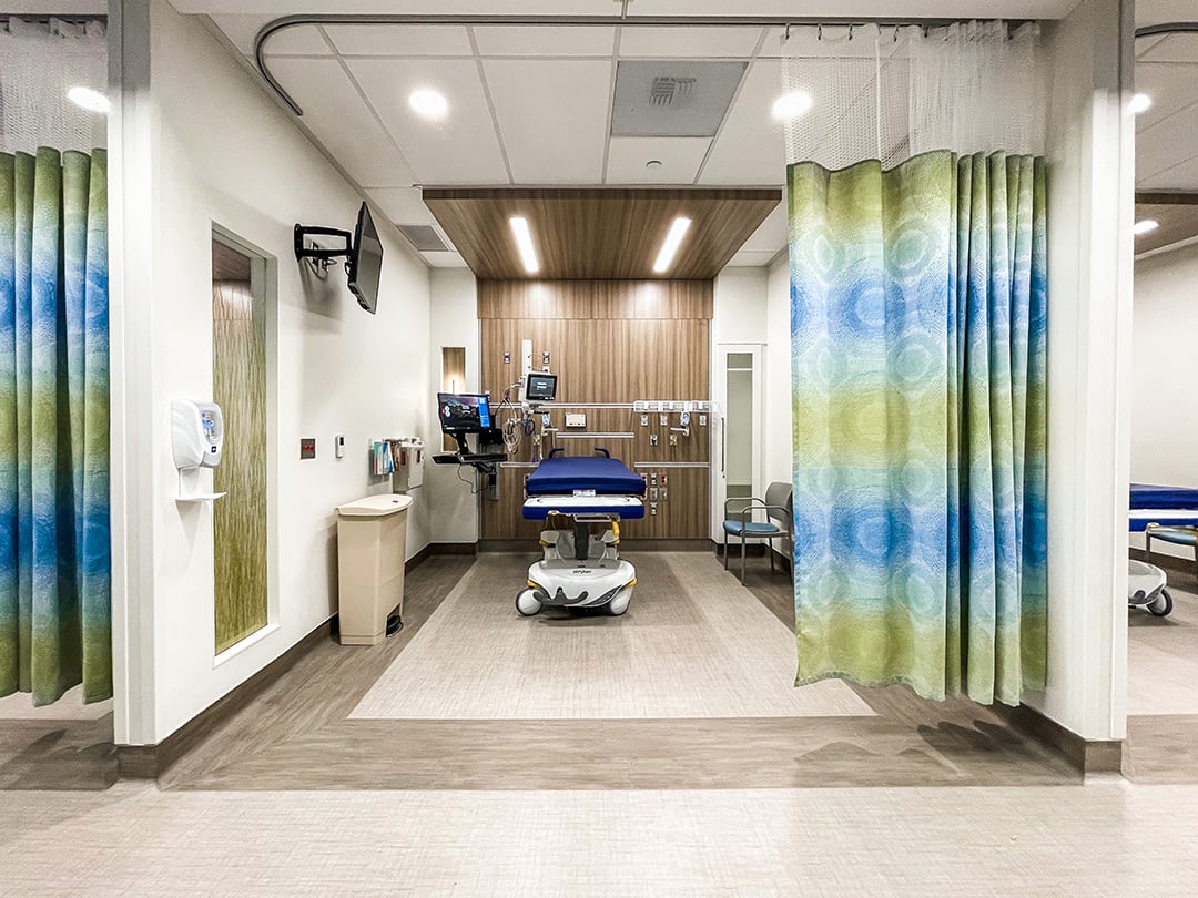 Inside the Huntington Memorial Hospital Flooring Project